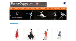 Desktop Screenshot of dancedepot.com