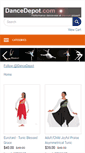 Mobile Screenshot of dancedepot.com